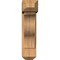 Ekena Millwork Funston Craftsman Smooth Bracket w/ Offset Brace, Western Red Cedar, 7 1/2"W x 22"D x 30"H BKT0806X22X30FST04SWR - alternate 4